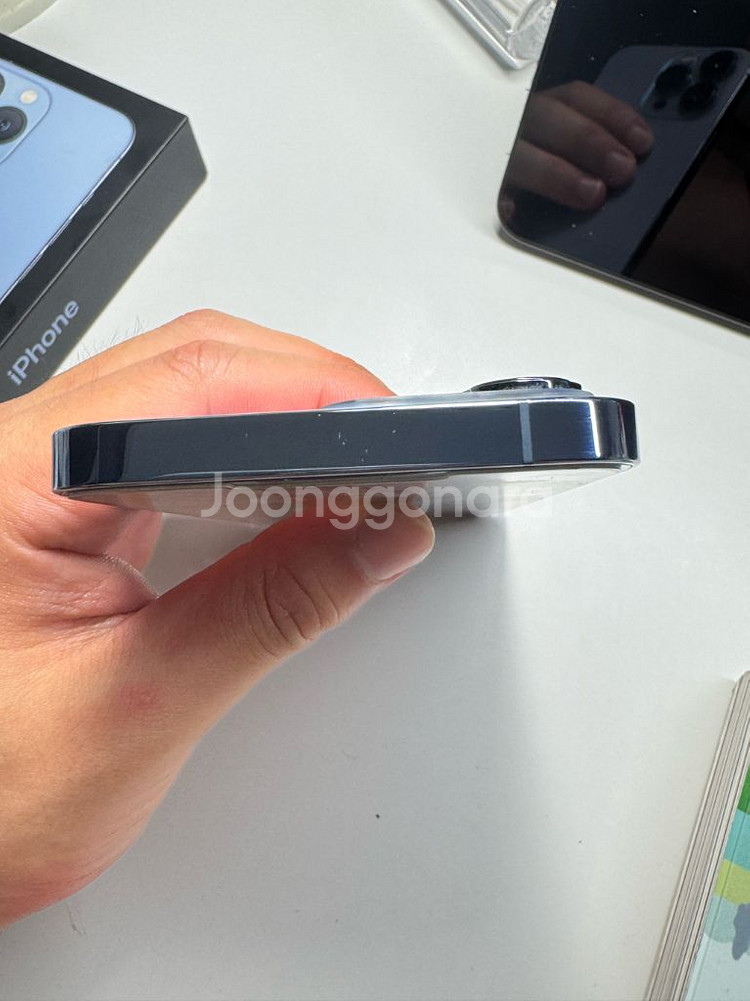 아이폰 13pro 씨에라블루 256gb--1