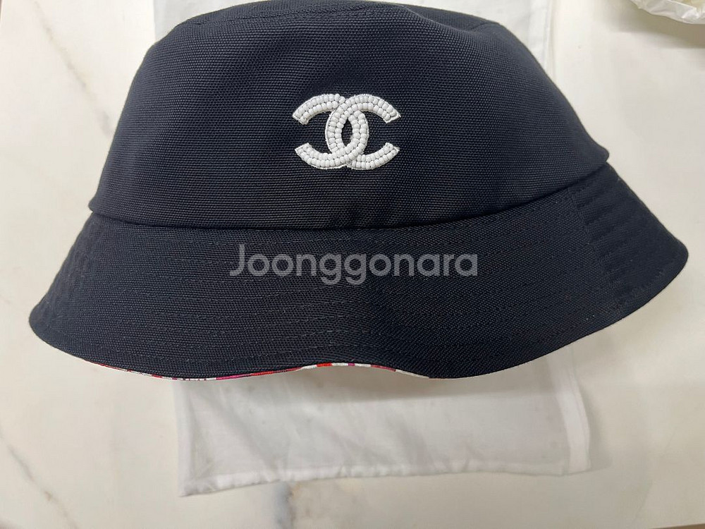 샤넬 cc로고 버킷햇 M--1
