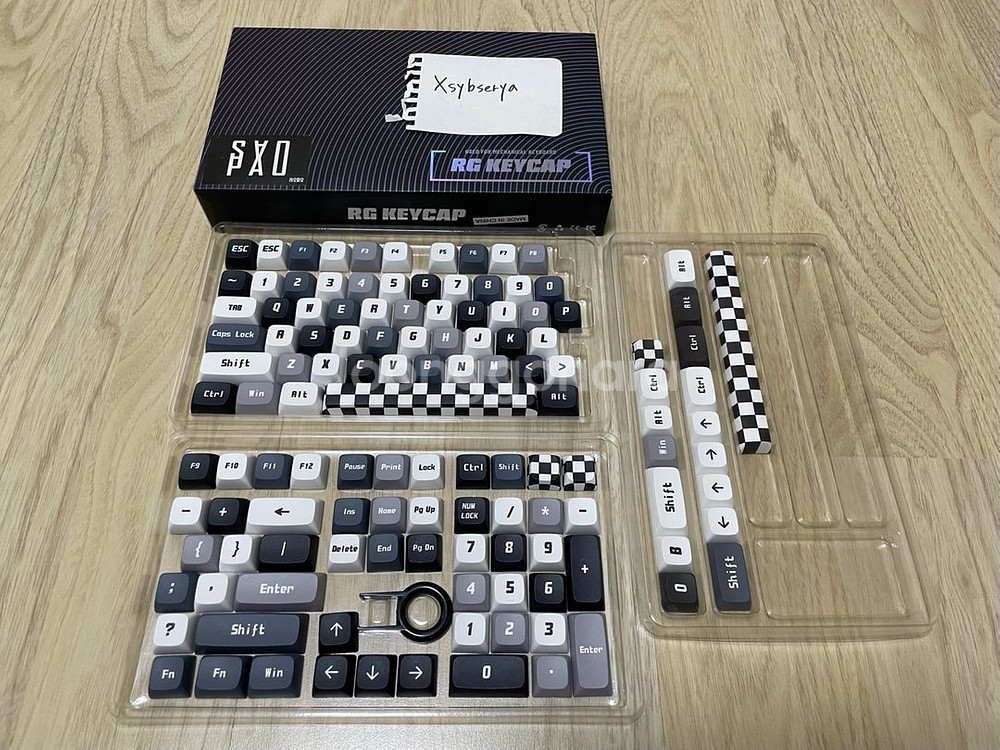 사오파오 모자이크 XDA 키캡 미사용--0