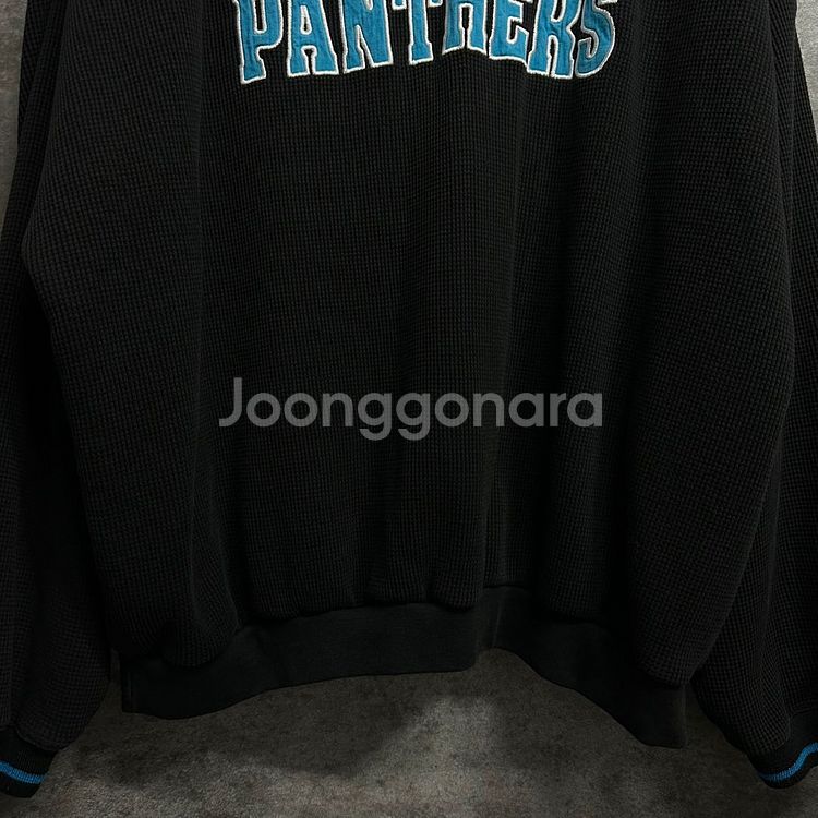 NFL 로고 어센틱 캐롤라이나 팬서스 올드스쿨 웜업--2