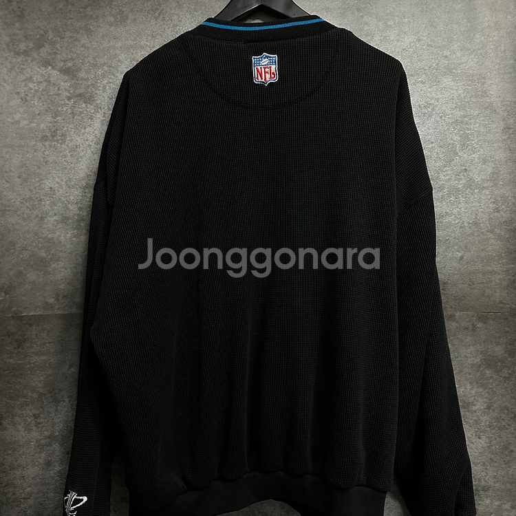 NFL 로고 어센틱 캐롤라이나 팬서스 올드스쿨 웜업--4