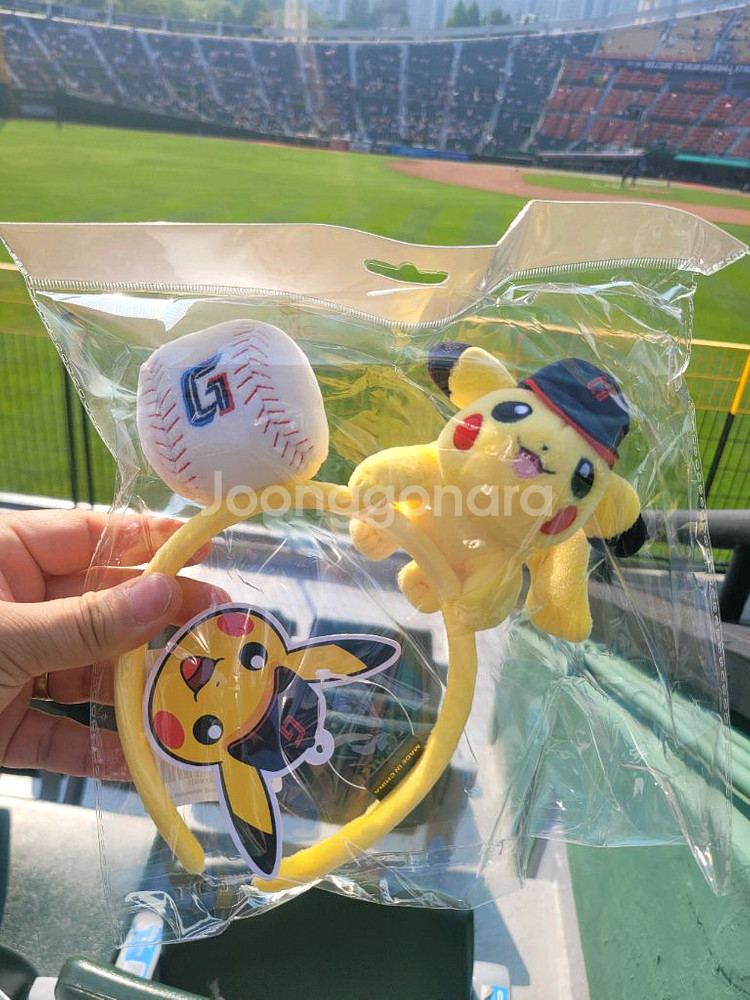롯데자이언츠 피카츄 머리띠--0