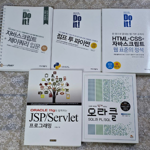 프로그래밍 참고서 Do it! 외 4권