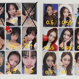 아이브 포카 양도판매 합니다 원영리즈이서가을레이유진사웨