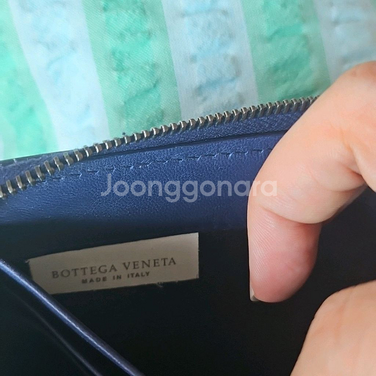 보테가 베네타 인트레치아토 장지갑--5