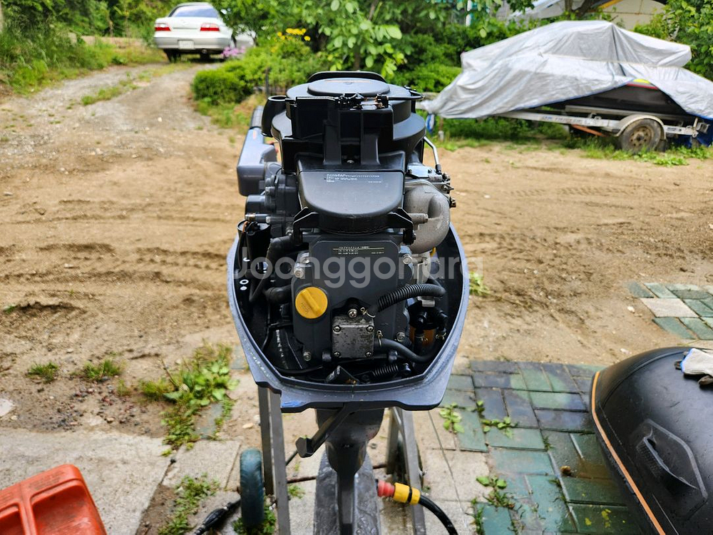 고무보트 340,야마하15HP(4CY),트레일러 일괄판--5