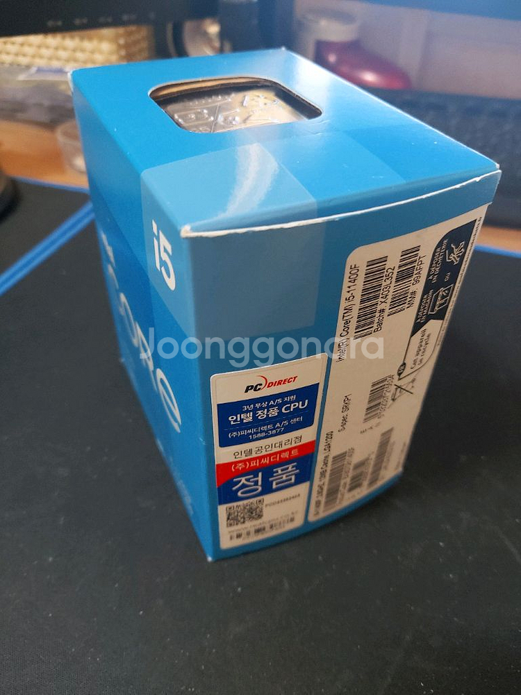 로켓레이크 11세대 i5 11400f cpu 정품 새제--1