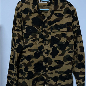 BAPE 카모 긴팔 셔츠 (남방)