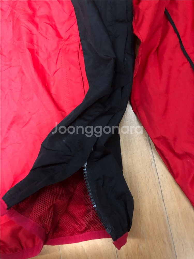 컬리지에이트 오하이오 스테이트 자수 반집업 웜업 XL--3