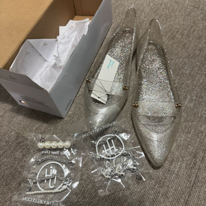 해븐리 젤리슈즈 새상품 260