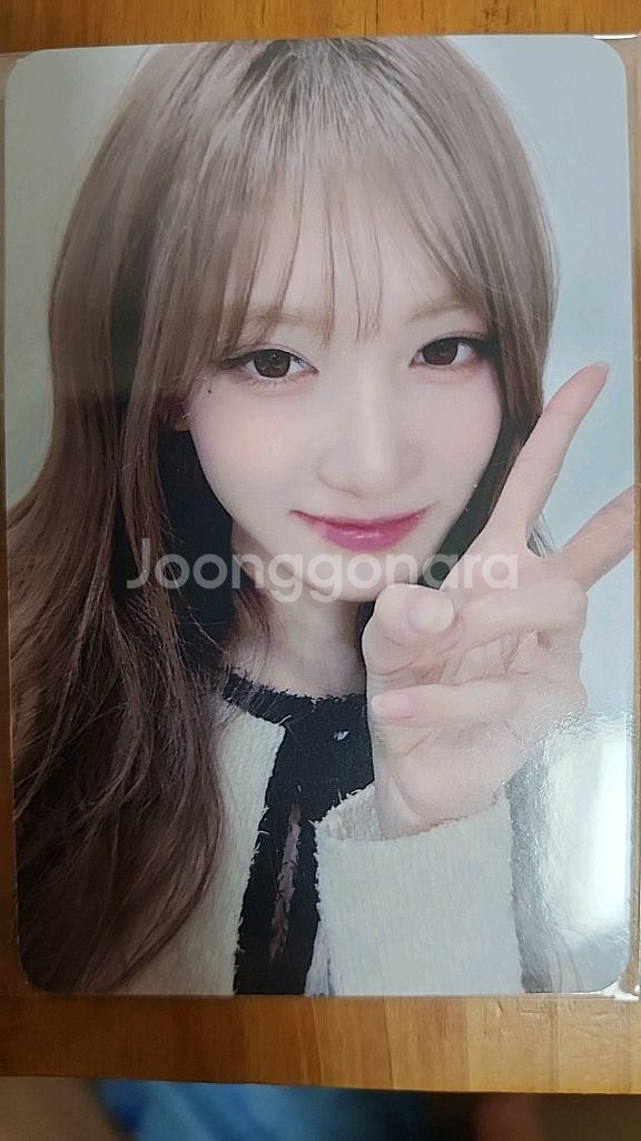 아이브 미니브스쿨 팝업 7만원 한정판 포카 이서 특전--0