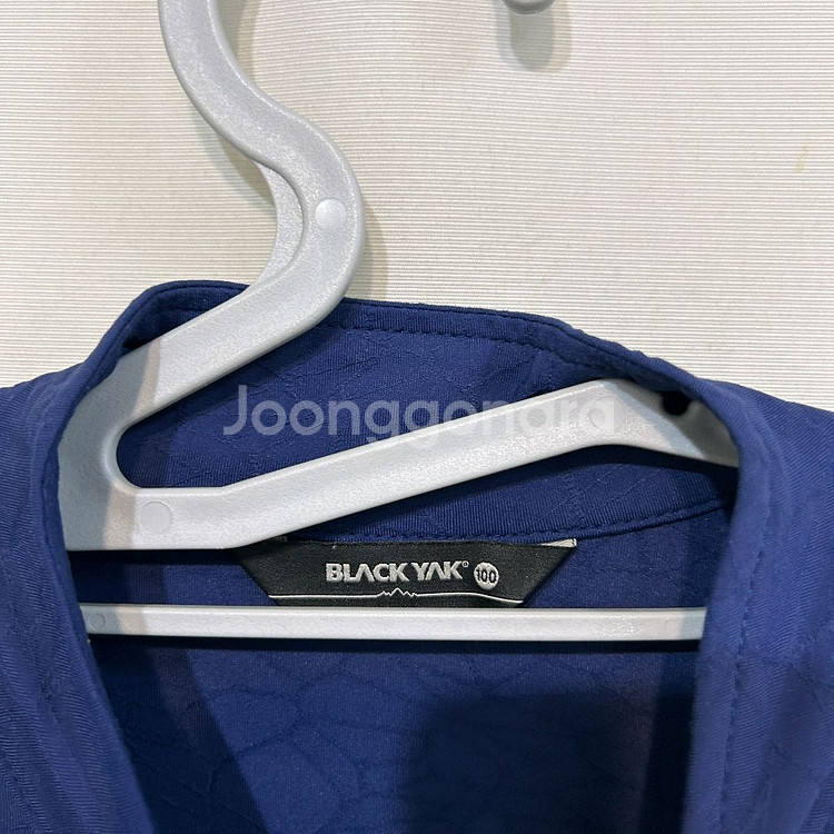 블랙야크 남성 반팔 반집업 티셔츠 100--1
