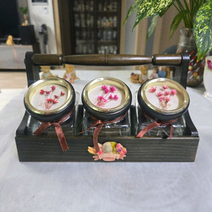 빈티지 레트로 양념 밀폐용기 세트~*