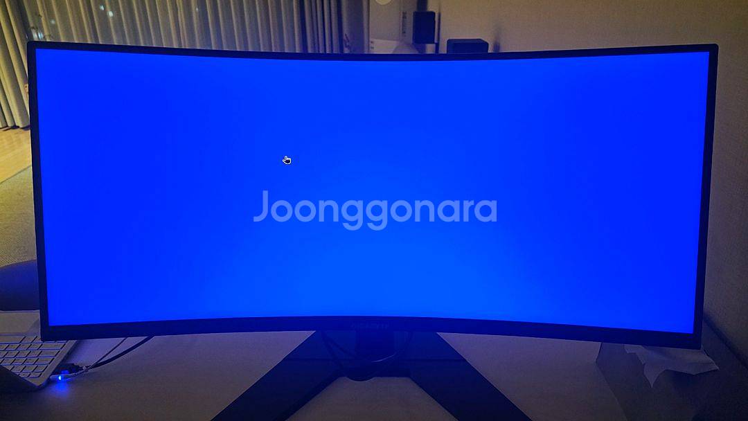 기가바이트 G34WQC 게이밍 모니터(144hz)--1