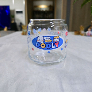 빈티지 레트로 둘리 유리병~*