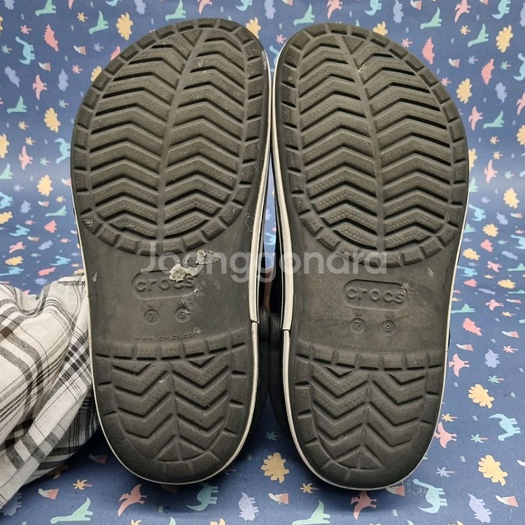 크록스 바야밴드 남성샌들 m7 260.--2
