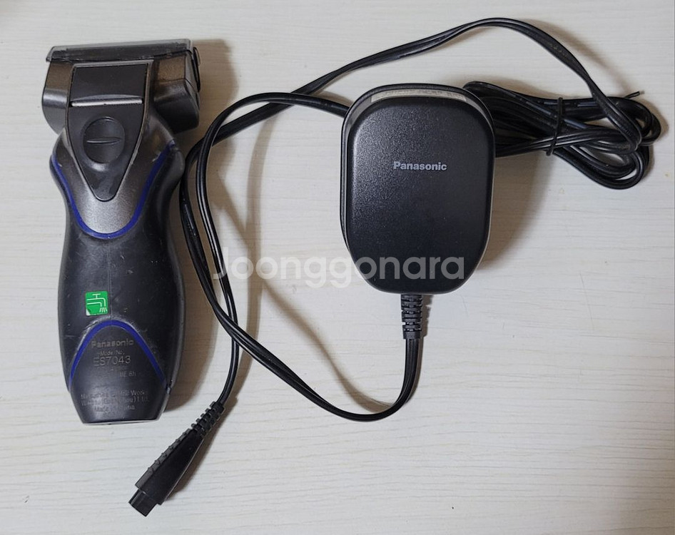 파나소닉 람대쉬 헤드 방수 면도기 팝니다--6
