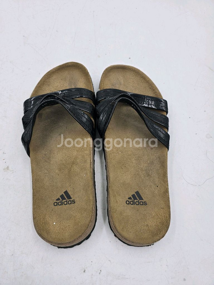 아디다스버켄스타일 슬리퍼240--1