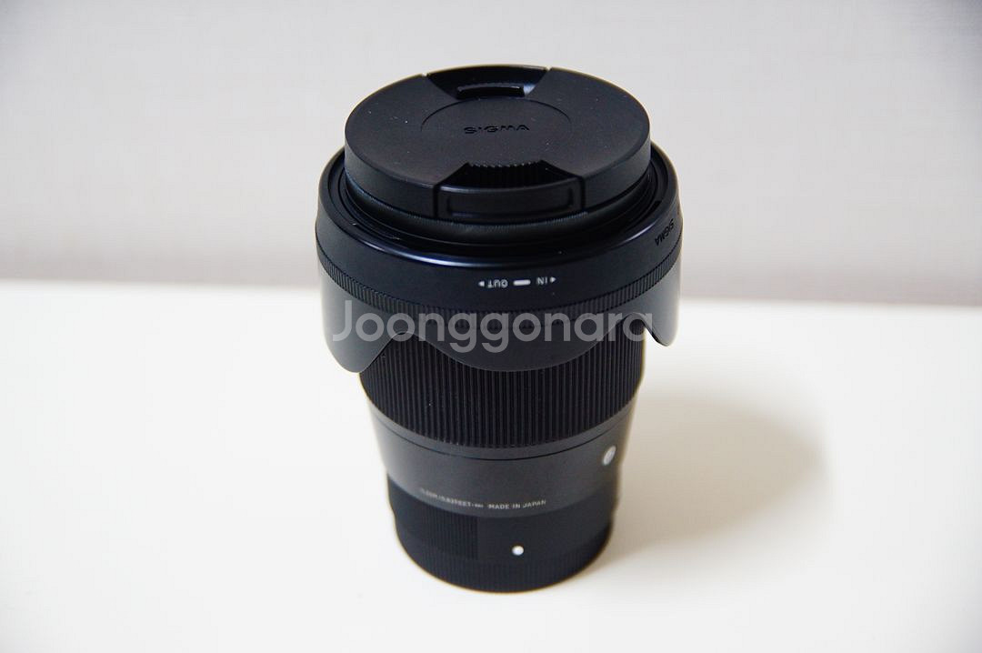 [소니] 시그마 16mm f1.4 단렌즈팝니다.--1