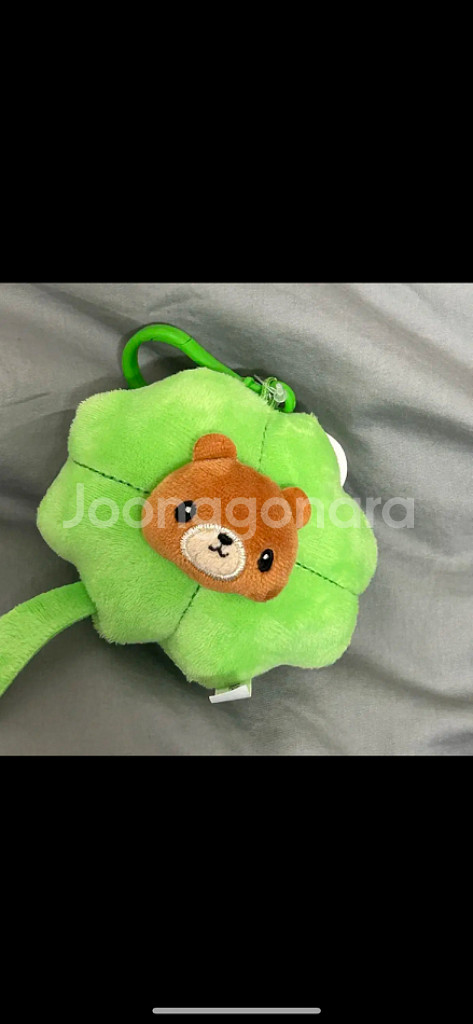 네잎클로버 곰돌이 인형--0