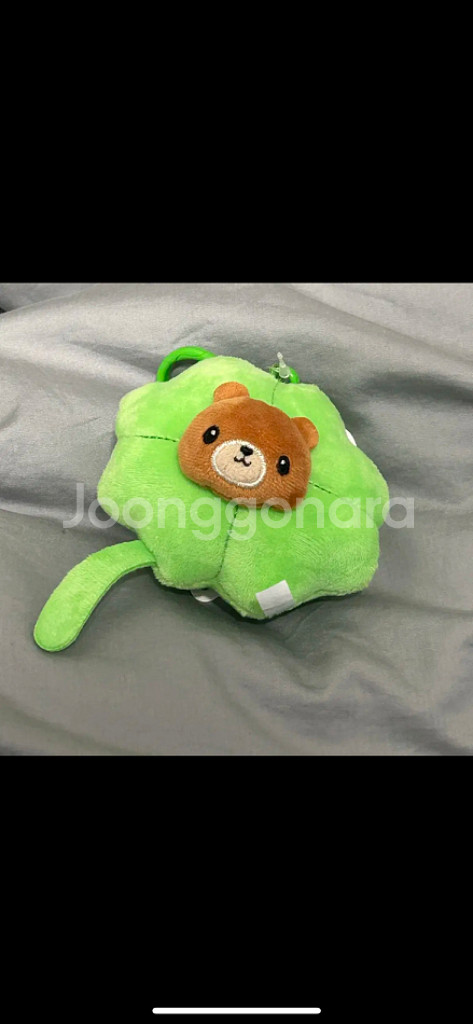 네잎클로버 곰돌이 인형--1
