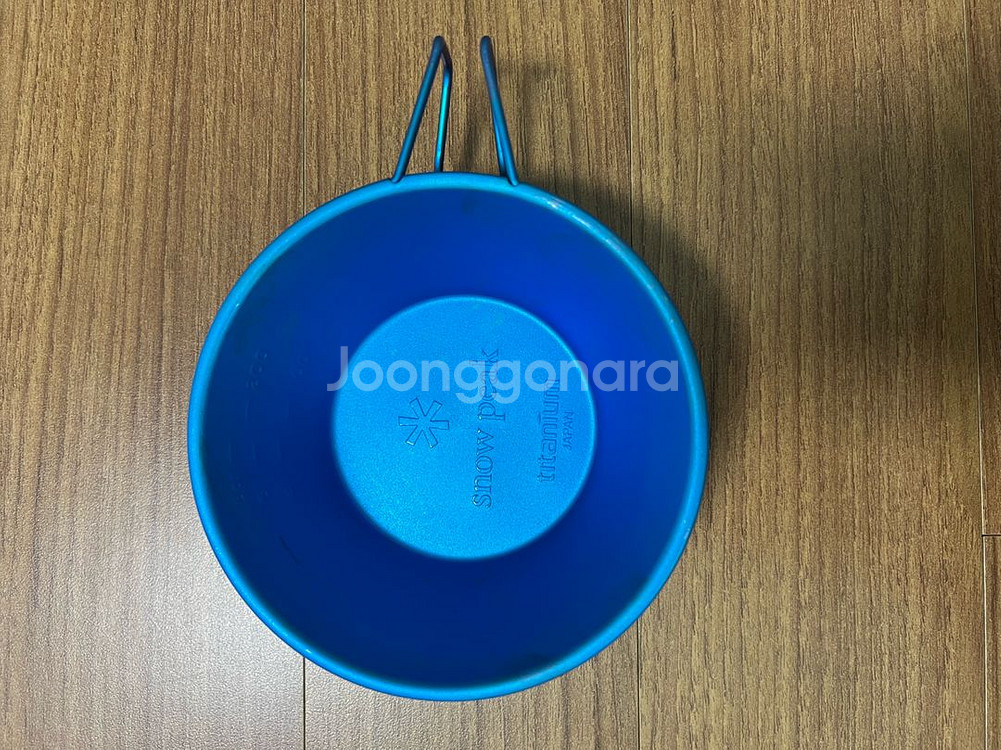 스노우피크 티타늄 쉐라컵 200ml 블루 E-104-E--0