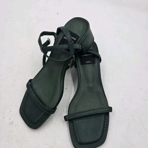 모노토식 그린 가죽샌들225