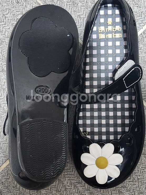 200 꽃신 젤리샌들 (미사용)--1