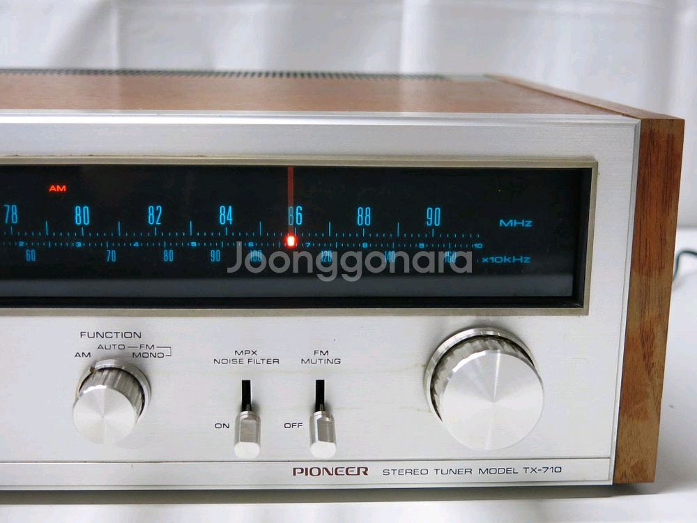 Pioneer 파이오니아 TX-710 AM/FM 튜너--3
