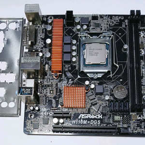 ASRock H110m-DGS + CPU G4560