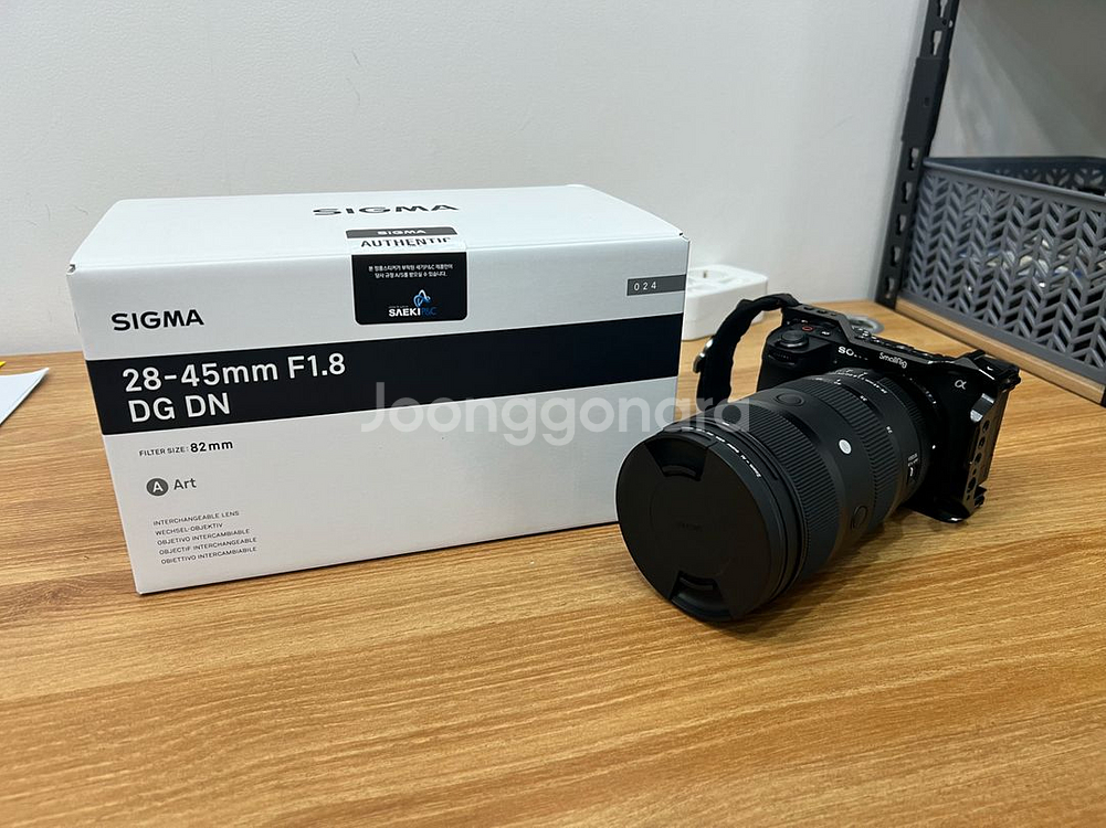 시그마 28-45 F1.8렌즈 소니--0
