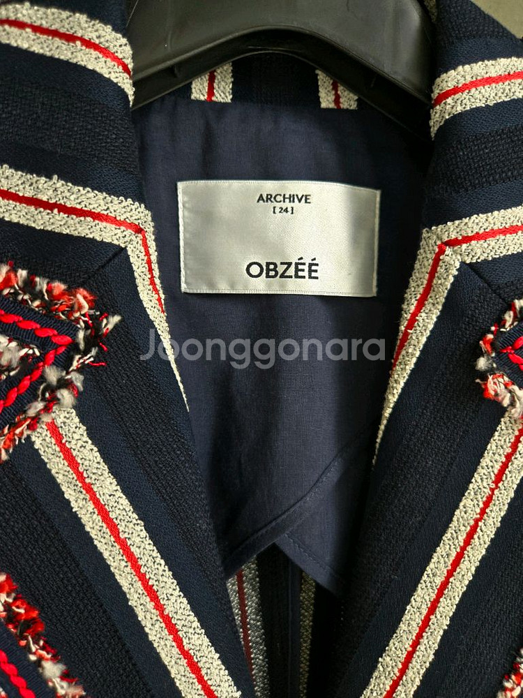 한섬 오브제 자켓--2