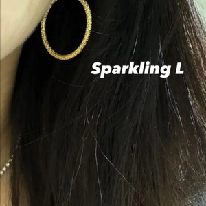 18k 이태리 스파클링 귀걸이 L