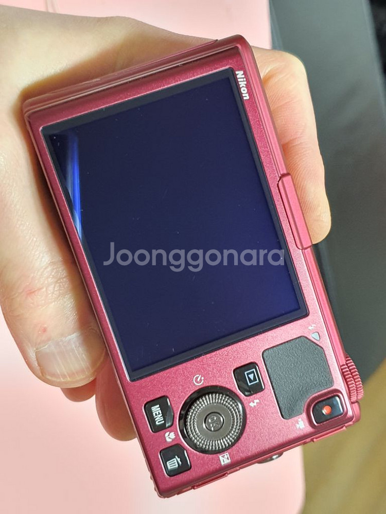 니콘 S9500 메탈릭 레드--1