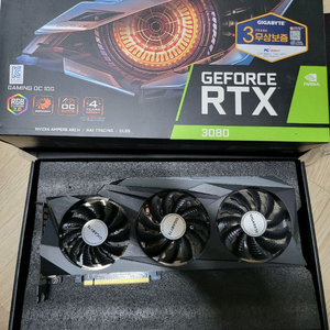 3080 gigabyte gaming OC 그래픽카드