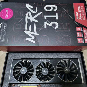 XFX RX 6800 XT MERC 그래픽카드 팝니다.