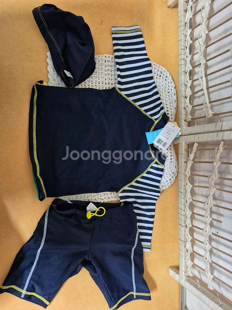 크리츠유아남아수영복셋트호칭50~55 3~4세정도--1