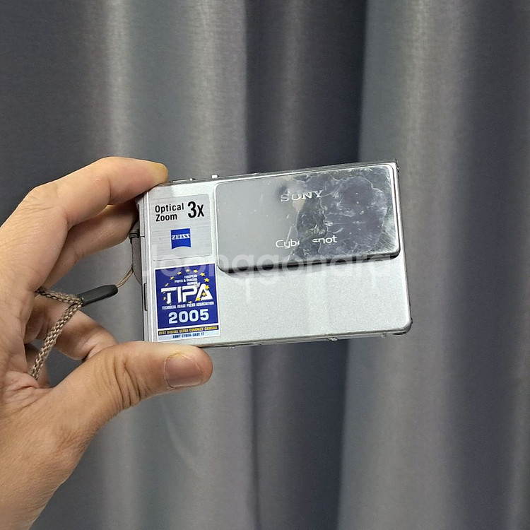레트로 감성! 소니 사이버샷 DSC-T7 빈티지 카메라--0