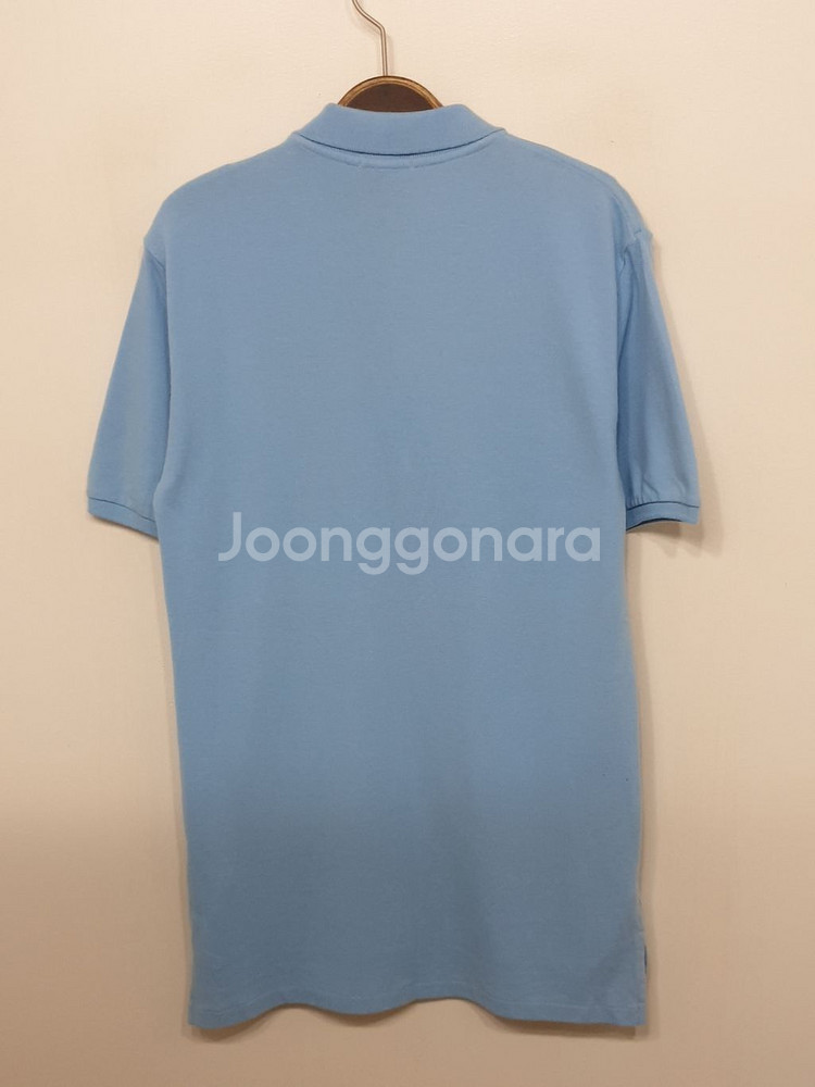 (S) 랄프로렌 폴로 반팔 카라티 하늘색 PK 티셔츠--5