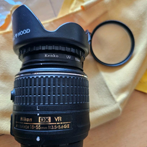 니콘 AF-S DX 18-55mm VR 새필터 후드포함