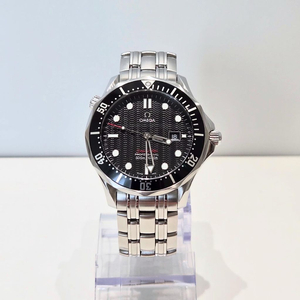 오메가 씨마스터300 구형 쿼츠 물결 검판 41MM 남