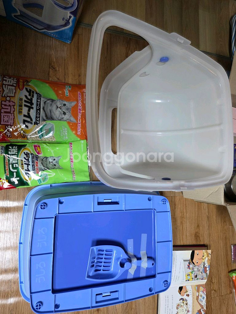 고양이 화장실, 고양이 장 등 고양이용품(데오토일렛)--2