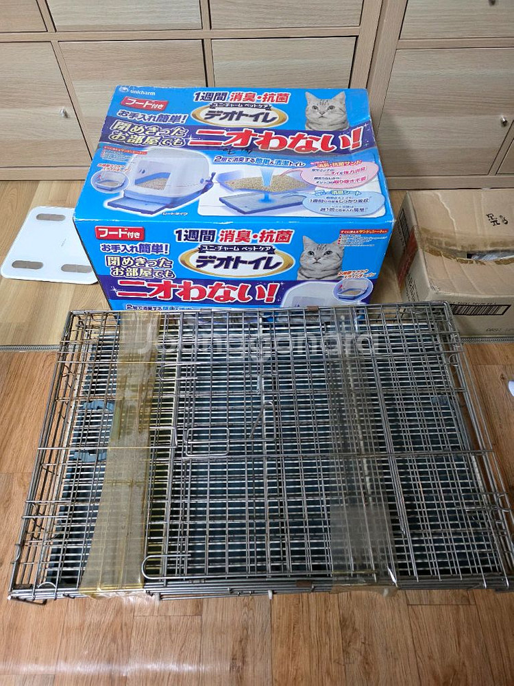 고양이 화장실, 고양이 장 등 고양이용품(데오토일렛)--0