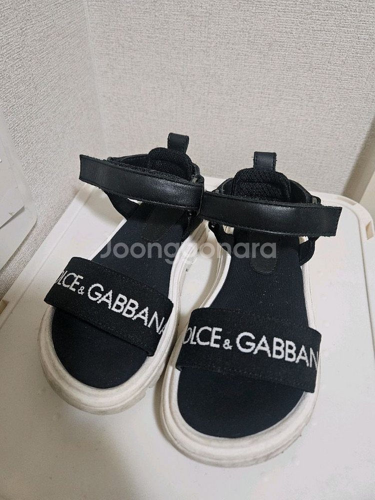 돌체앤 가바나 키즈 여아 샌들(26 유럽사이즈)--0