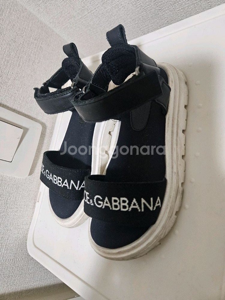 돌체앤 가바나 키즈 여아 샌들(26 유럽사이즈)--1