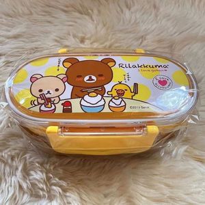 새상품/ 리락쿠마 2단 도시락 + 가방 세트