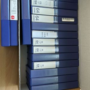 디비캠테이프 캠코더편집용 dvcam tape 재생18개