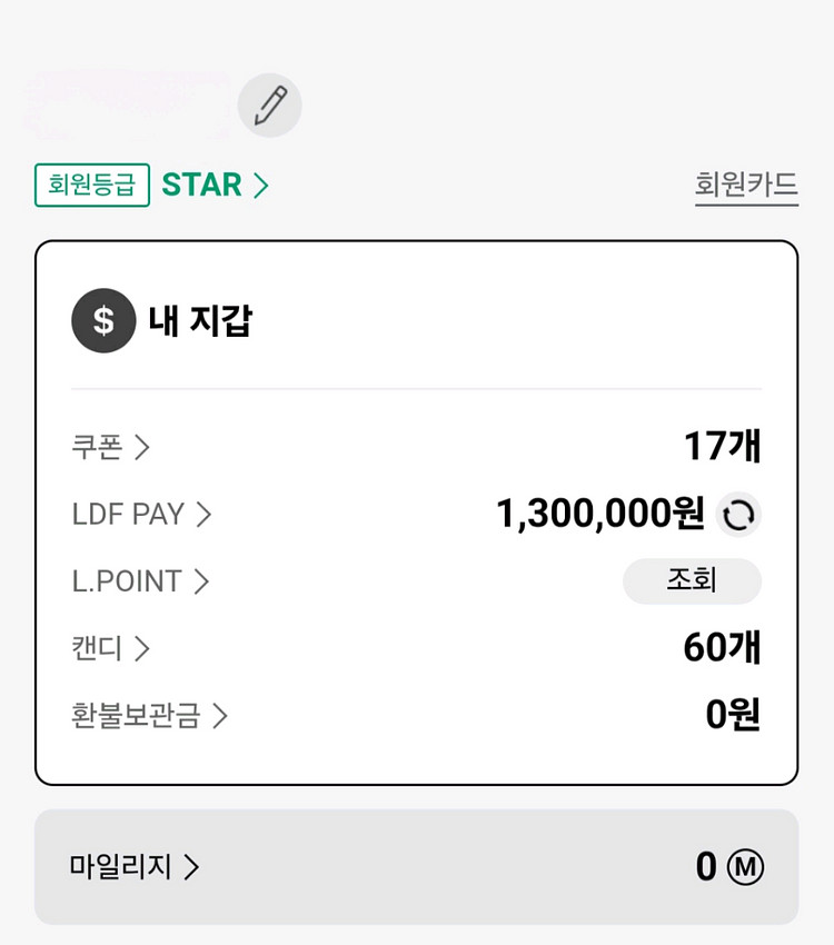 LDF페이 130만원 -> 119만 6천원(8%할인)--0