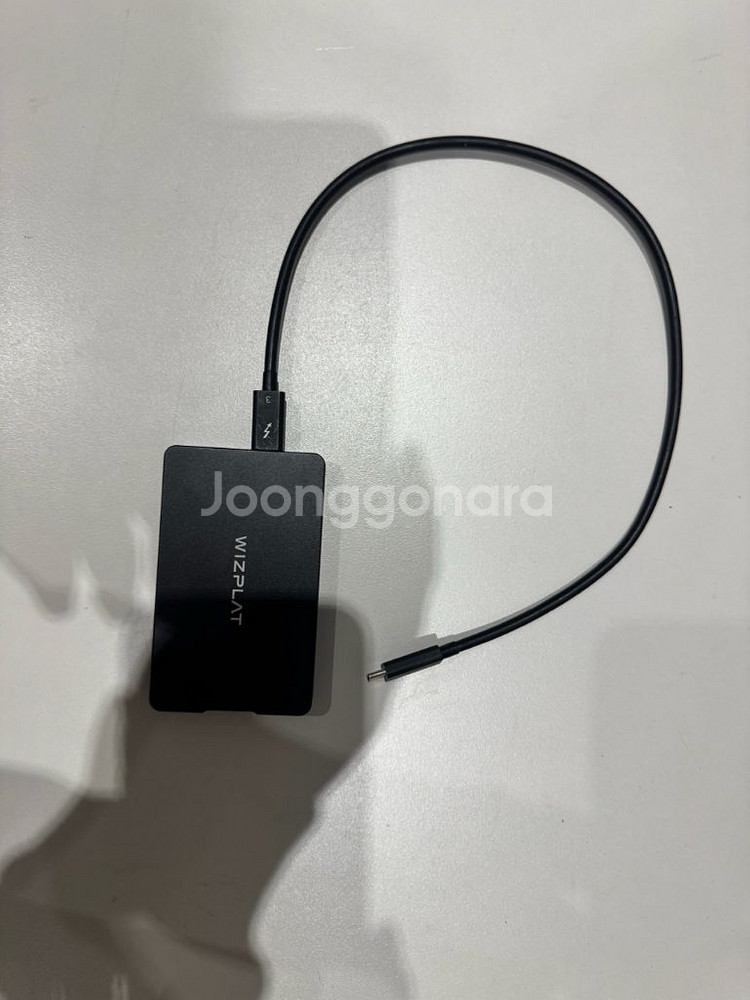 위즈플랫 썬더볼트 usb4 외장 nvme 인클로저ssd--0