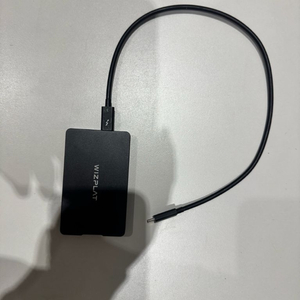 위즈플랫 썬더볼트 usb4 외장 nvme 인클로저ssd